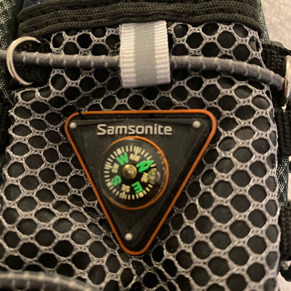 💙 Samsonite Accessory Bag With Little Compass - Picture 4 of 10